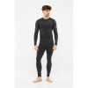 Conjunto de ropa interior térmica activa para hombre VIKING Gasher Man Set Merino, talla L, negro