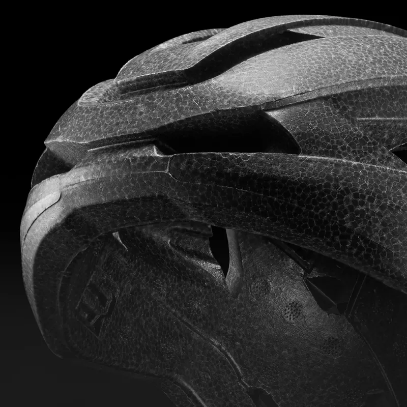 Casco de bicicleta de fibra de carbono Rockbros LK-15 talla L (58-62cm), azul camaleón