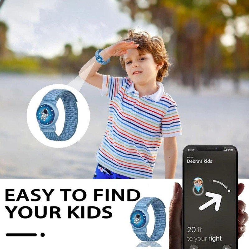 Correa Tech-Protect Nylon For Kids para Apple AirTag 1 / 2, Astronaut