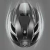 Casco de bicicleta Rockbros ZK-077 con iluminación multidireccional integrada 57–61 cm, negro