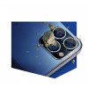 3MK Lens Protection Pro cristal templado para la lente de la cámara para Apple iPhone 13 mini, 9H, plateado