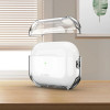 Funda Bounce Tech-Protect para Apple AirPods Pro 3, transparente