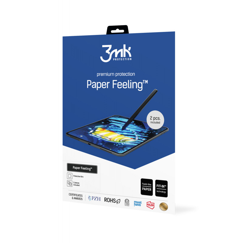 Protector de pantalla 3MK Paper Feeling para Apple iPad Air 10.9 (2020/2022), 2 uds