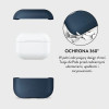 Funda Tech-Protect NaturalFit para Apple AirPods Pro 3, azul marino