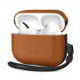 Funda NaturalFit Tech-Protect para Apple AirPods Pro 3, marrón
