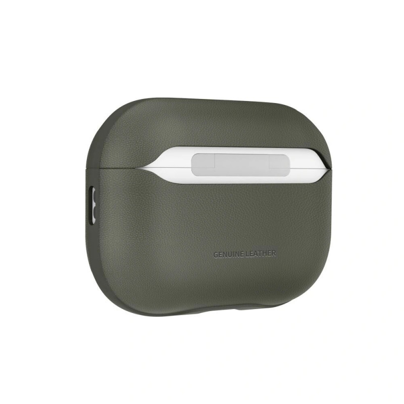 Funda Tech-Protect NaturalFit para Apple AirPods Pro 3, verde oliva