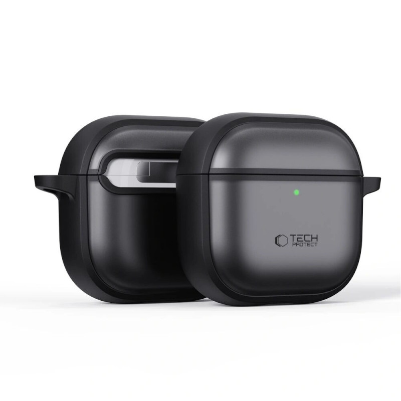 Funda Tech-Protect Magmat para Apple AirPods Pro 3, negro mate