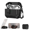 Funda Tech-Protect Carbonox MagSafe para Apple AirPods Pro 3, THP4731, negra