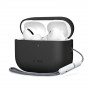 Funda de silicona Tech-Protect para Apple AirPods Pro 3, negra
