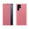 Funda Hurtel New Sleep Case para Samsung Galaxy S25 Ultra con tapa abatible y soporte, rosa