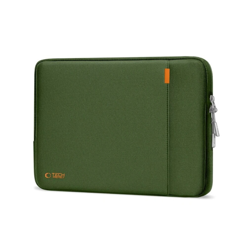 Funda para portátil Tech-Protect Defender 13-14 verde militar