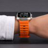 Correa Tech-Protect Silicone Line para Apple Watch 8 / 9 / 10 / 11 / 12 / SE / Ultra 44/45/46/49 mm, naranja