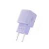 Cargador de pared Tech-Protect NCM25 USB-C PD 25W, lila claro
