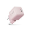Cargador de pared Tech-Protect NCM25 USB-C PD 25W, rosa bebé