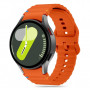 Correa deportiva de silicona Tech-Protect para Samsung Galaxy Watch 4/5/5 Pro/6/7/FE, naranja