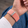 Correa Tech-Protect NylonLoop para Apple Watch 8 / 9 / 10 / 11 / 12 / SE (40 / 41 / 42 mm), rosa palo