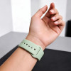 Correa de silicona Tech-Protect para Apple Watch 8 / 9 / 10 / 11 / 12 / SE (40 / 41 / 42 mm), pistacho