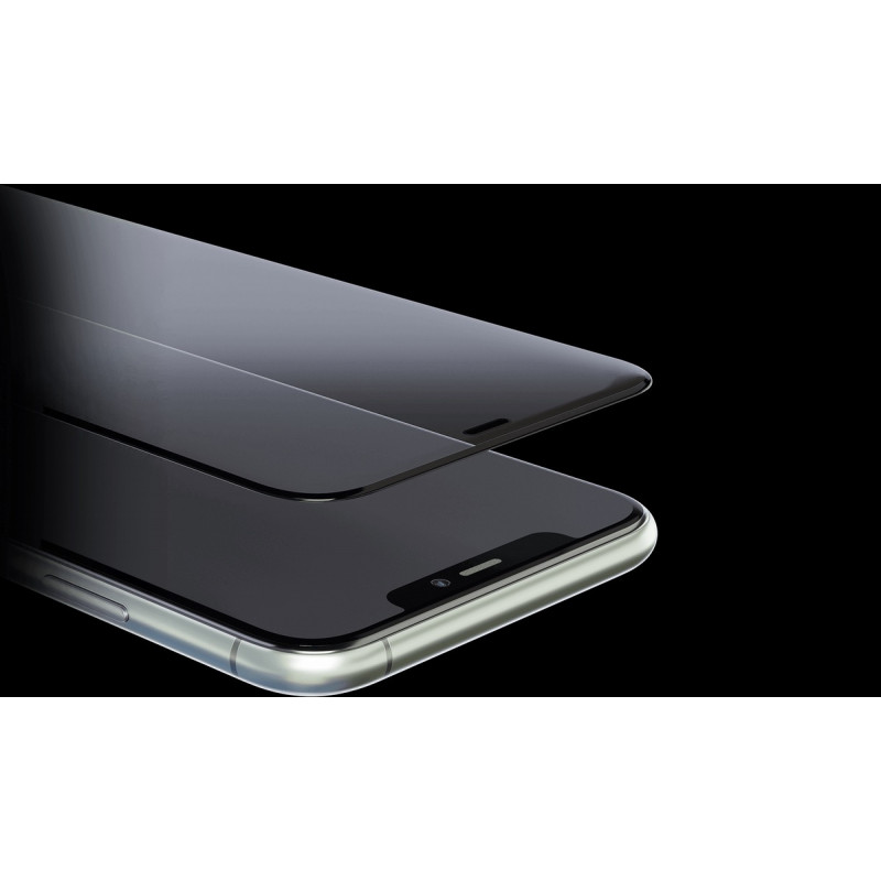 Protector de pantalla de cristal compuesto 3MK NeoGlass para Samsung Galaxy S21, negro