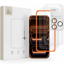 Set de cristal templado Tech-Protect Easy Set+ para pantalla y lente de Apple iPhone 18 Pro Max, transparente (3 uds.)