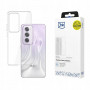 Funda transparente 3MK Clear Case para Oppo Reno 12, transparente