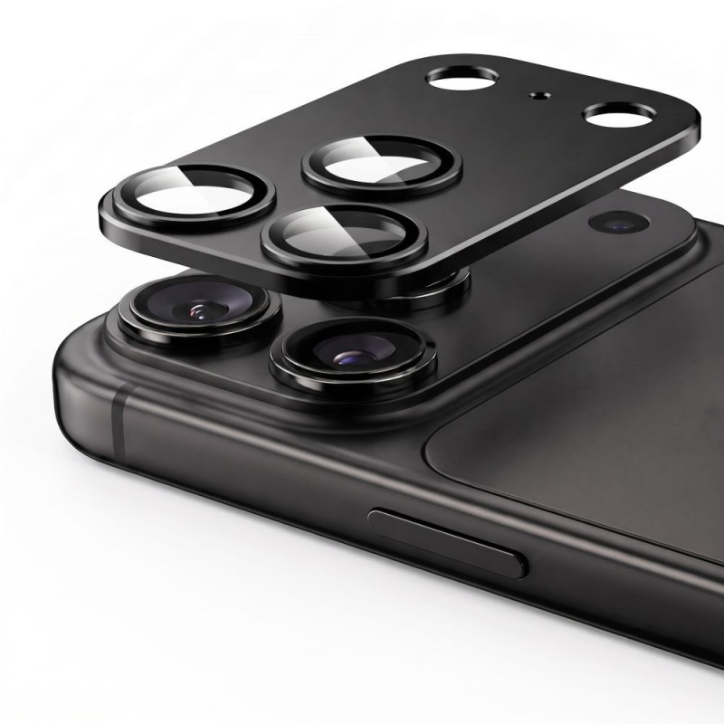 Funda de cámara Tech-Protect Camfull Fit+ para Apple iPhone 18 Pro, negra