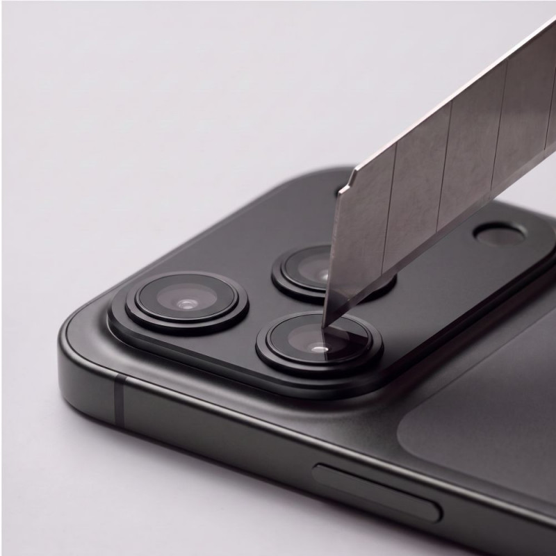 Funda de cámara Tech-Protect Camfull Fit+ para Apple iPhone 18 Pro Max, negra