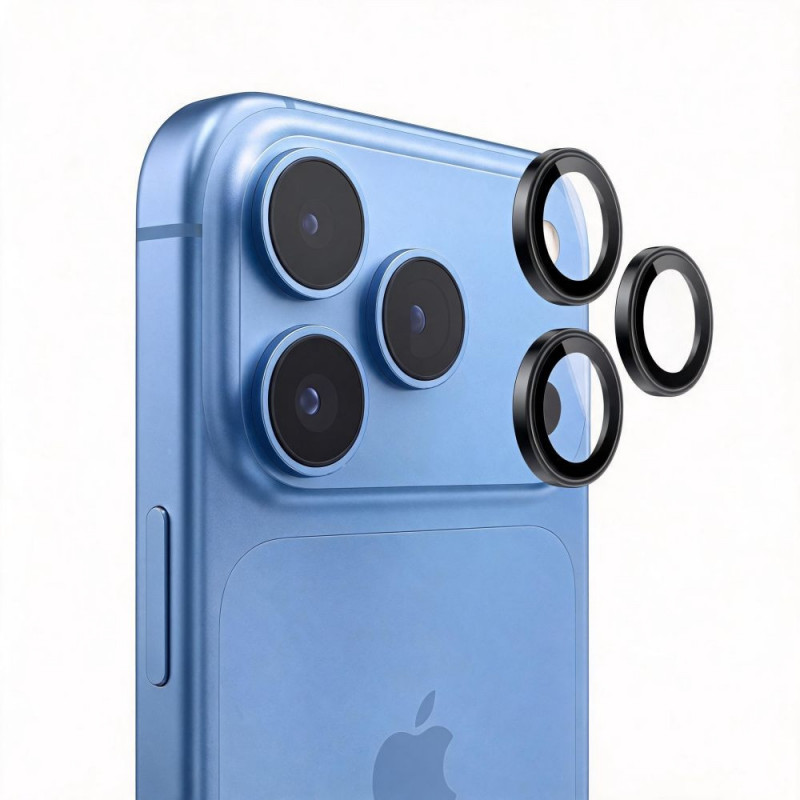 Funda de cámara Tech-Protect Camring Fit+ para Apple iPhone 18 Pro / 18 Pro Max, negra