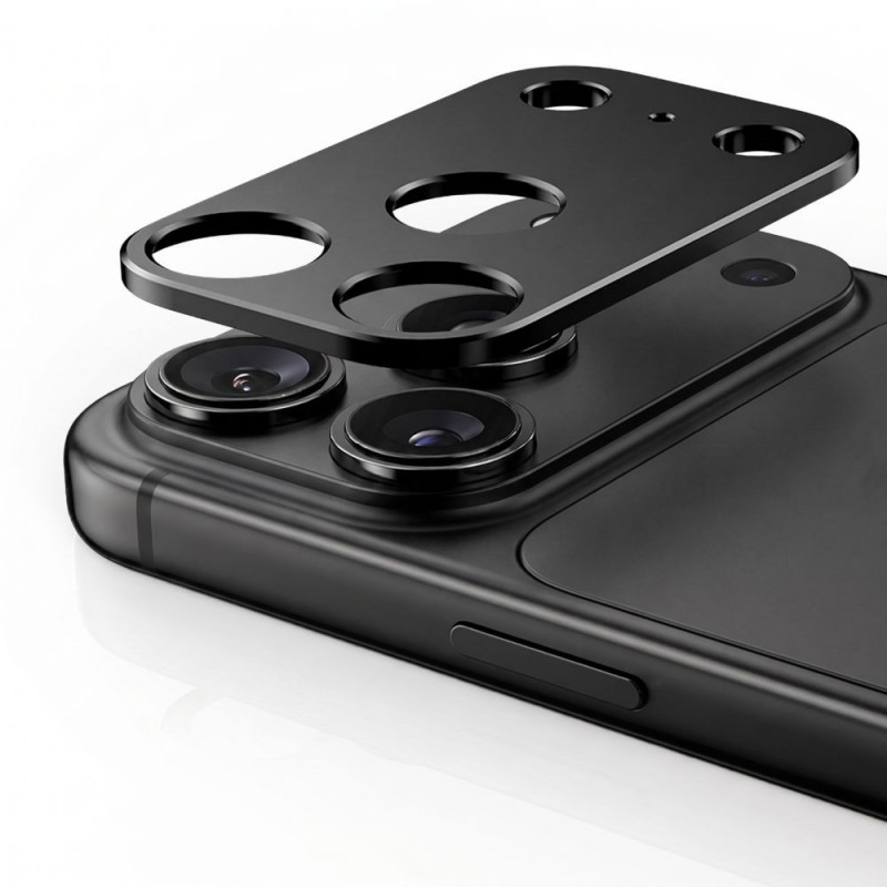 Funda de cámara Tech-Protect Camalloy Fit+ para Apple iPhone 18 Pro Max, negra