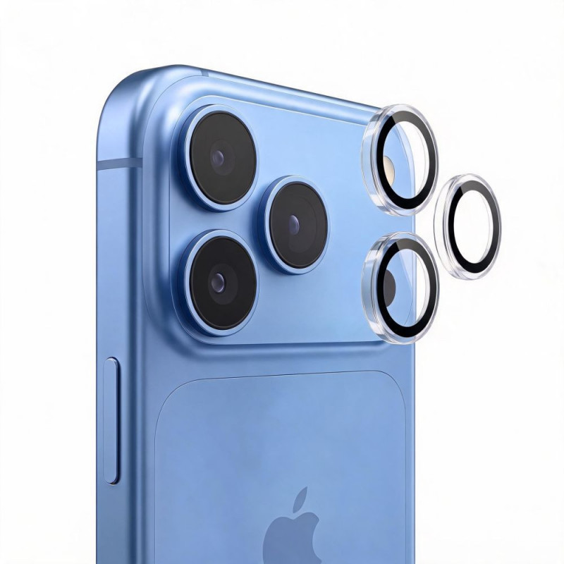Tech-Protect Camring Fit+ Funda para cámara para Apple iPhone 18 Pro / 18 Pro Max, transparente