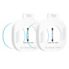 Tech-Protect Easy Set+ Vidrio templado para Samsung Galaxy Watch Ultra 2 2026 47 mm, transparente (2 uds.)