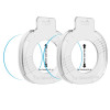 Tech-Protect Easy Set+ Vidrio templado para Samsung Galaxy Watch 8 / 9 44 mm, transparente (2 uds.)