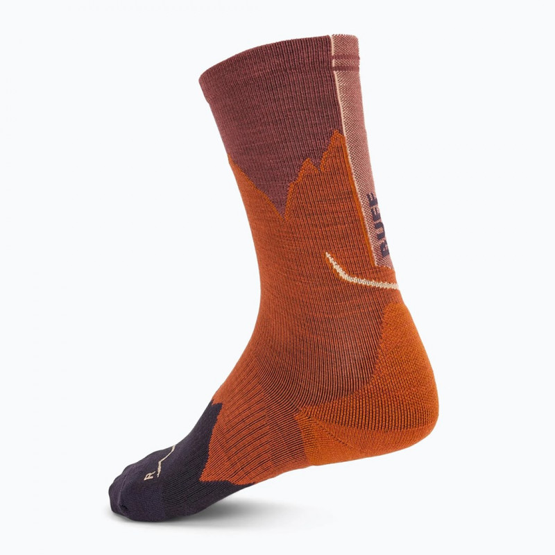 Calcetín Buff Merino Lightweight Crew LWC3, Ginger, L