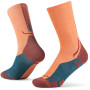 Calcetín Buff Merino Lightweight Crew LWC4, Flamingo, L
