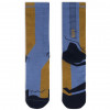 Calcetín Buff Merino Lightweight Crew LWC4, azul, L