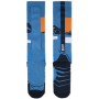 Calcetines Buff Merino HW Over The Calf HWO1, azul real, L