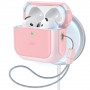 Funda ESR Orbit HaloLock MagSafe para Apple AirPods 4, rosa