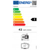 Panasonic TB-43W60CEZS TV inteligente LED UHD de 43", multituner, TiVo