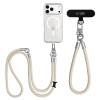 Conjunto de correa cruzada y muñequera Tech-Protect C10S Rope, beige desierto/titanio