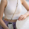 Conjunto de correa cruzada y muñequera Tech-Protect C10S Rope, beige desierto/titanio