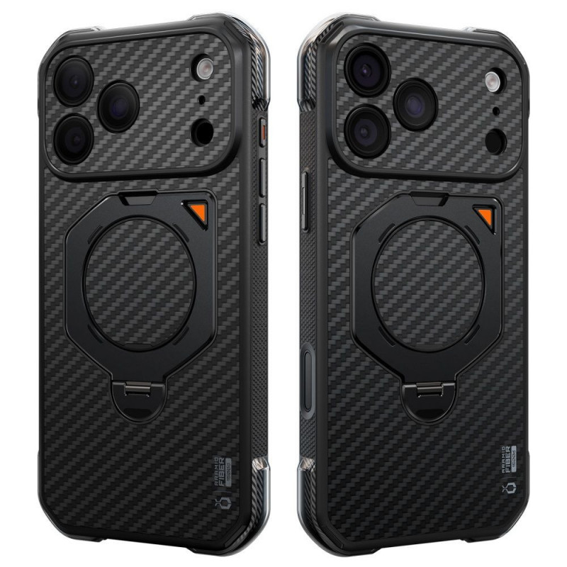 Funda Supcase UB Aero MagSafe Aramid para Apple iPhone 17 Pro Max / 18 Pro Max, negra