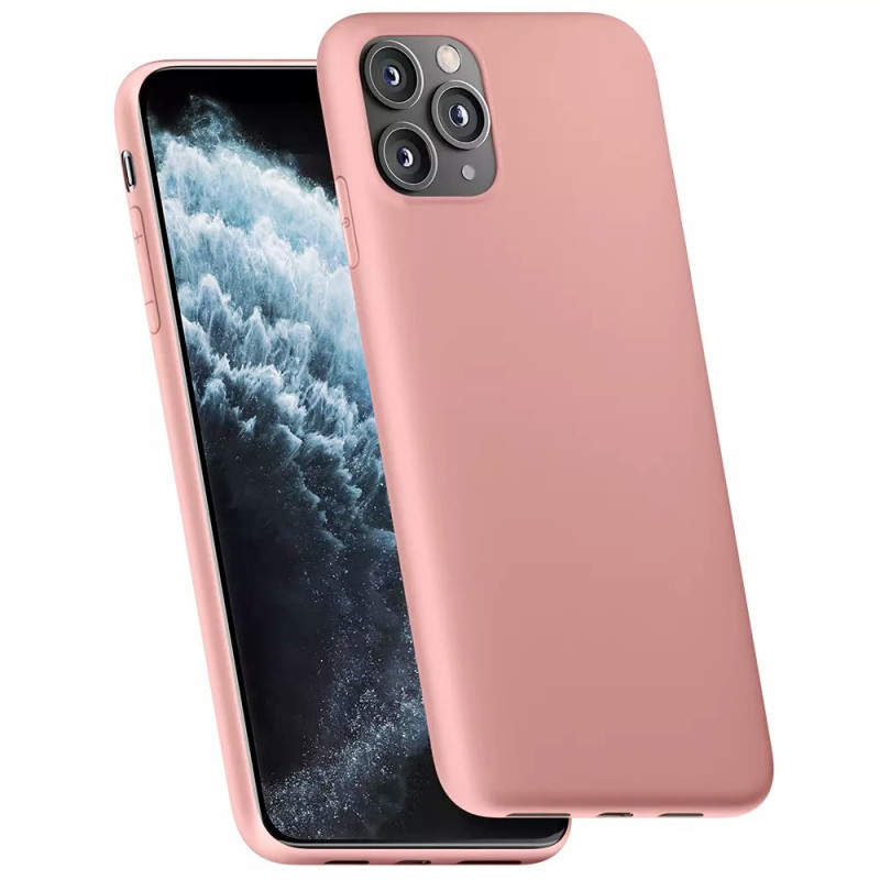 Funda 3MK Matt Case para Apple iPhone 14 Plus / 15 Plus, rosa