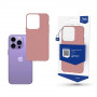 Funda 3MK Matt Case para Apple iPhone 14 Pro, rosa