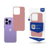 Funda 3MK Matt Case para Apple iPhone 14 Pro Max, rosa