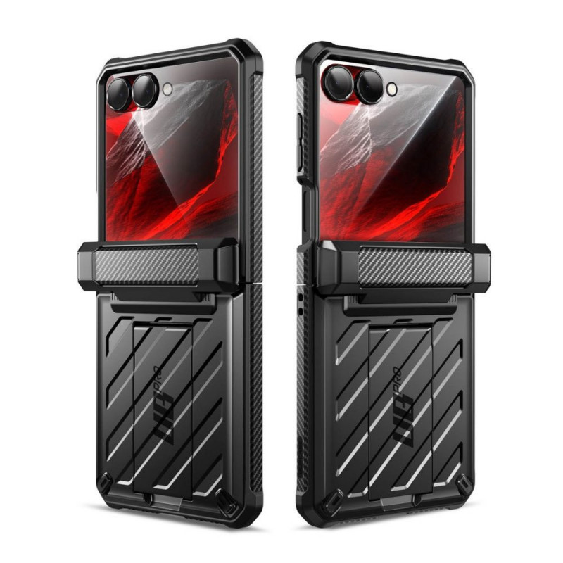 Funda Supcase Unicorn Beetle Pro para Samsung Galaxy Z Flip 8, negra