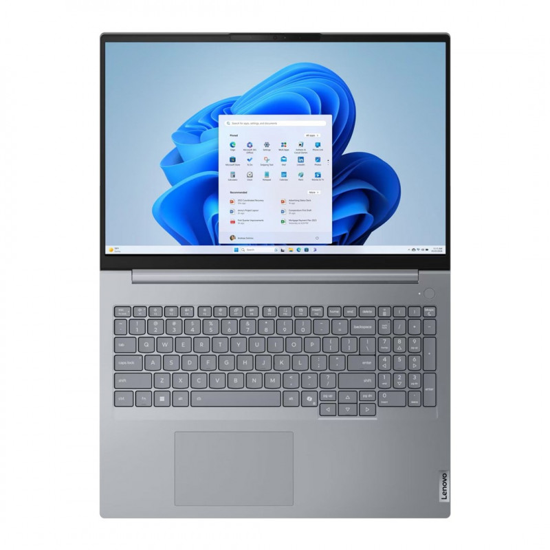 Lenovo ThinkBook 16 G9 IRL portátil 16" WUXGA, Intel Core 5 210H, 16 GB DDR5 RAM, 512 GB SSD, Windows 11 Pro, gris ártico + Kensington K64467M-M1