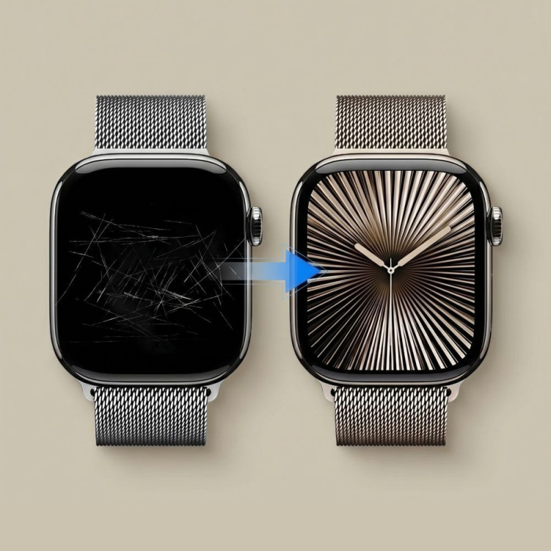 Protector de pantalla de hidrogel Tech-Protect Hydro Flex+ para Huawei Watch Fit 5 Pro, transparente (2 uds.)