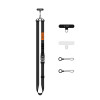 Correa cruzada para teléfono Tech-Protect C9S Rope, negra/naranja
