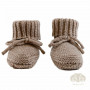 Lodger Zapatillas de bebé Folklore de lana merino Slipper, Buffalo, 0-6 m (SLM 535_0-6)