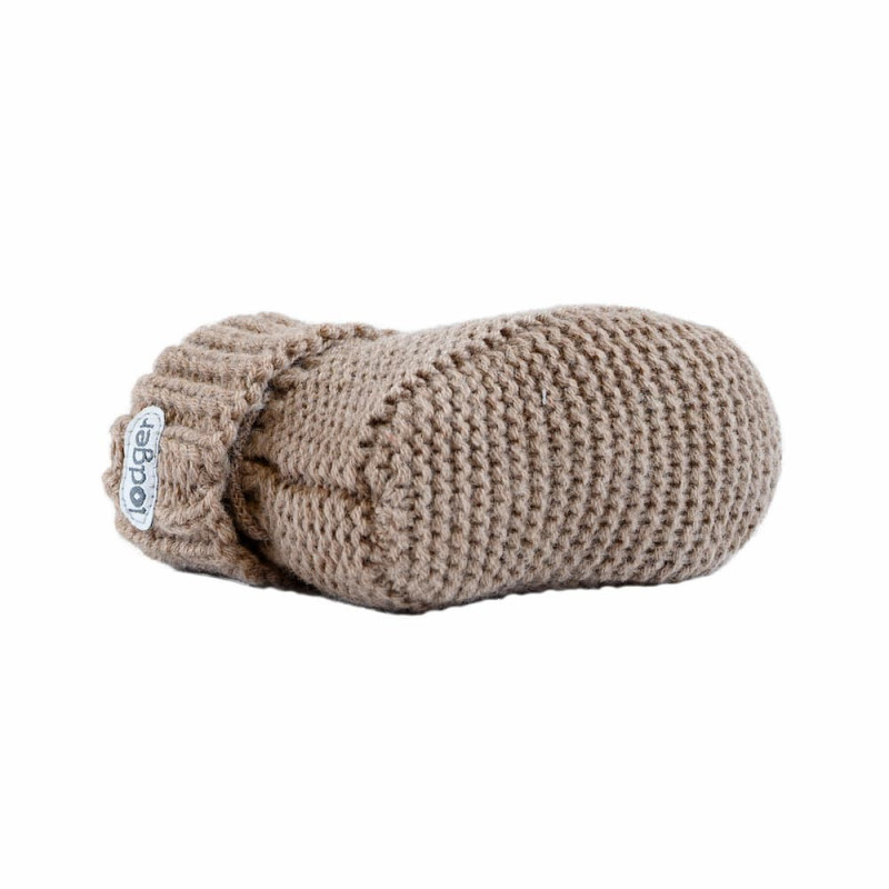 Lodger Zapatillas de bebé Folklore de lana merino Slipper, Buffalo, 0-6 m (SLM 535_0-6)