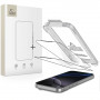 Protector de pantalla de cristal templado Tech-Protect Quick Set+ THP4500 para Apple iPhone 17 Pro, negro (2 uds.)